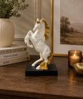 Luxury Resin Rearing Horse Statue